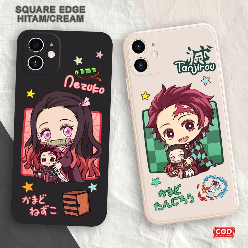 Cladira Store Case Demon Slayer Tanjiro Nezuko MP205 Oppo A5S A55 A17 A16 A16K A57 A12 A3S A15 A1K A