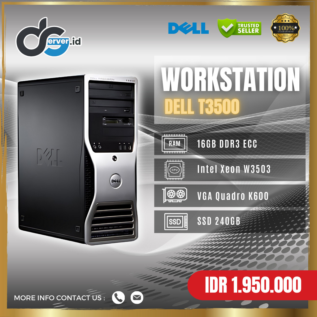 Dell precision T3500 Workstation ServerTower