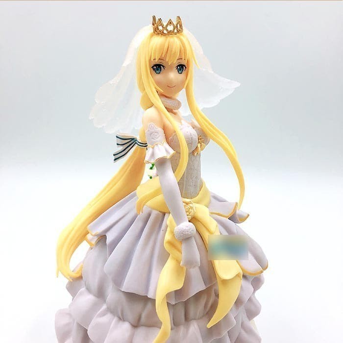 ORIGINAL EXQ Sword Art Online Alice Zuberg Wedding -NEW BANDAI & RARE