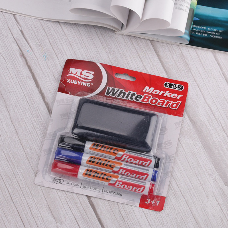 

Spidol Papan Tulis Putih 4in1 Spidol Whiteboard Set 4in1 Spidol Papan Tulis Bisa Hapus
