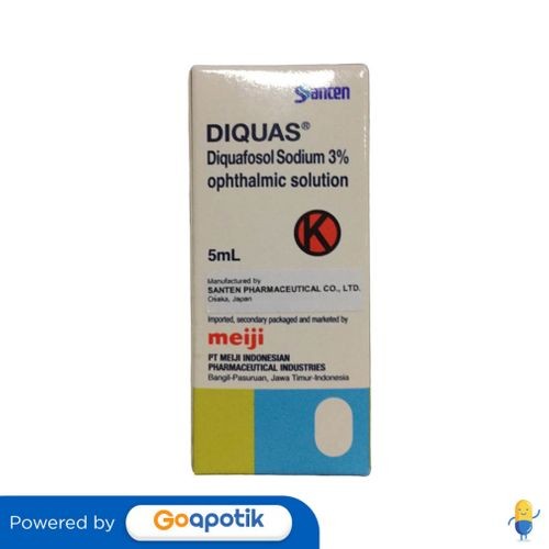 Diquas 3% Tetes Mata 5 Ml