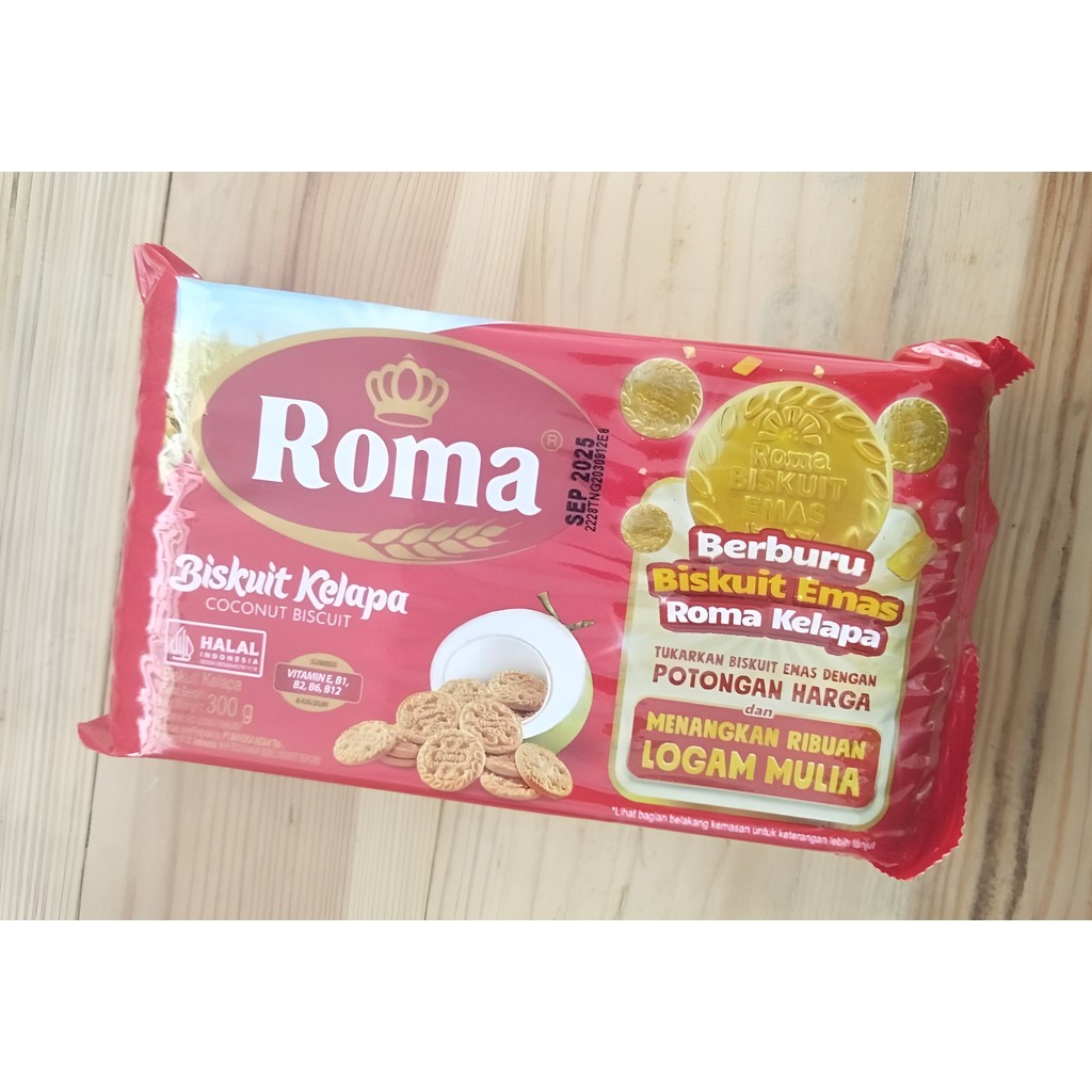 

Roma Biskuit Kelapa 300 gr PCS