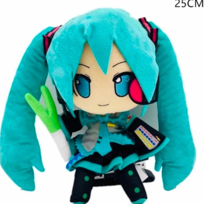 Boneka Hatsune Miku Jumbo - Miku Tongkat