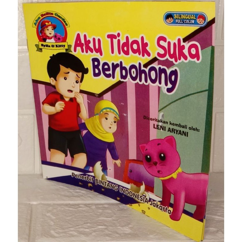 

buku seri cerita Shifa &Kitty aku tidak suka berbohong