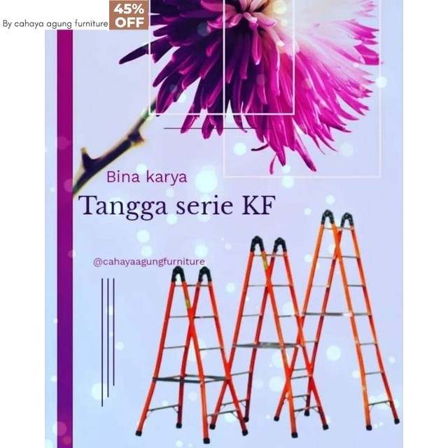 TANGGA LIPAT ALUMINIUM KF BINA KARYA