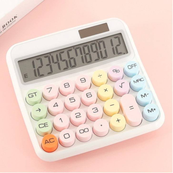 

NEW!!! {NO.1} Kalkulator Model Korea Lucu 12 Digit Display Besar / Kalkulator Daya Ganda
