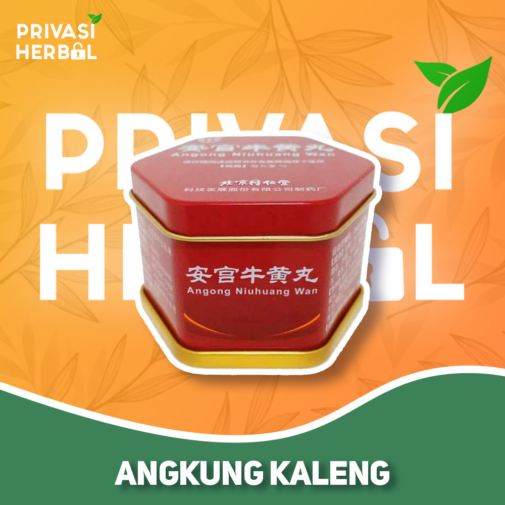 PAKET HEMAT ANGKUNG KALENG ANGONG NIUHUANG WAN TONG REN TANG ORIGINAL OBAT STROKE CINA HERBAL ASLI