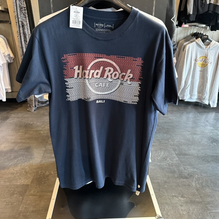 HARDROCK cafe bali baju kaos navy ORIGINAL 100% - M