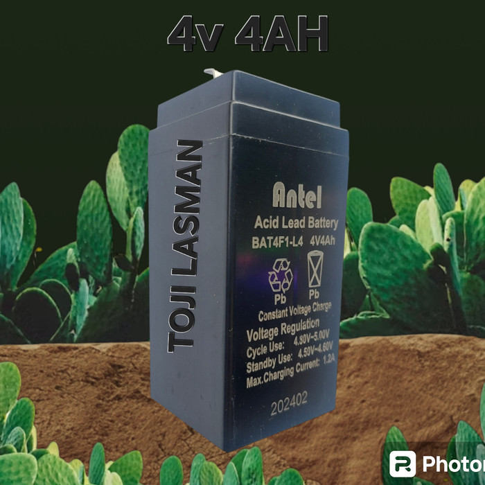 aki accu 4v 4ah 4 volt v 4a 4000mah 4 4000 mah By lastTwoJie