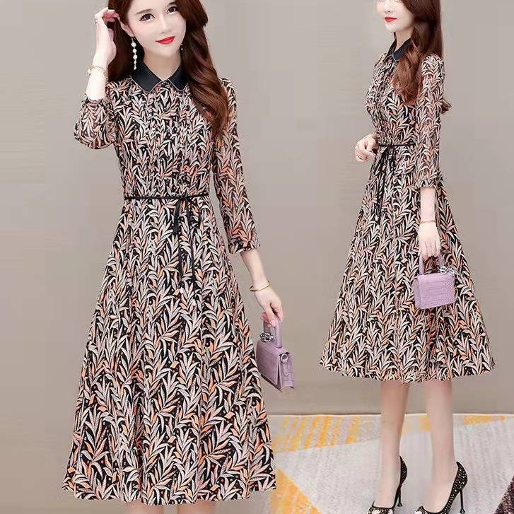 Dress Korea / dress korea/midi dress/long dress/dress korean style wanita/korean dress/dress korean 