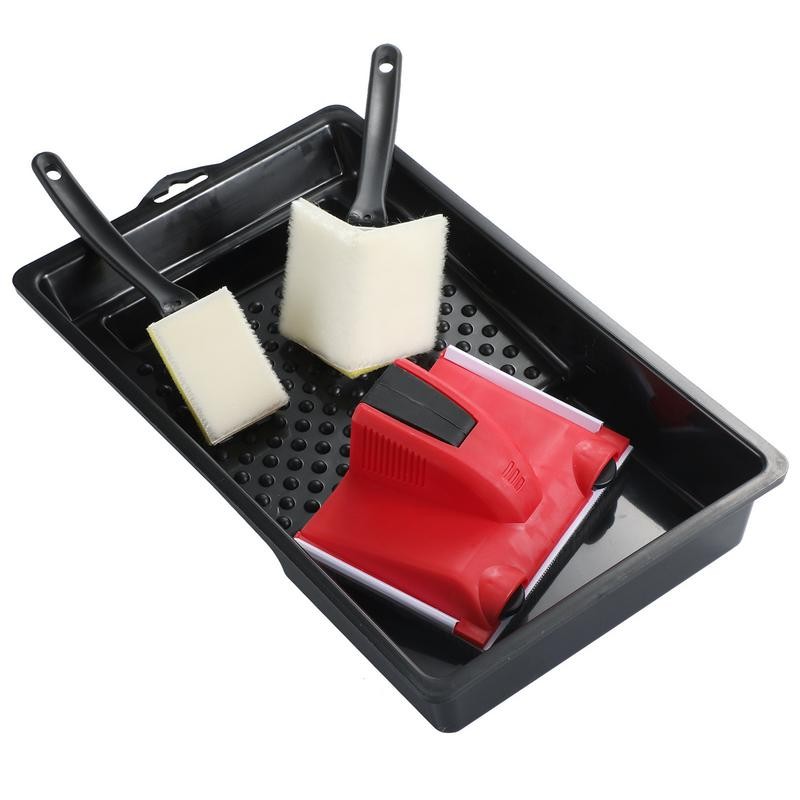

Paint Brushes For Walls 4pcs Portable Edge Painter For Corner Painting Practical Paint Cutting Edge Tool Paint Trimmer Edger