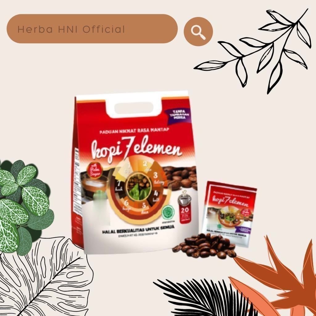 

READY Kopi 7 Elemen atau Sevel , Kopi isi 20 sachet