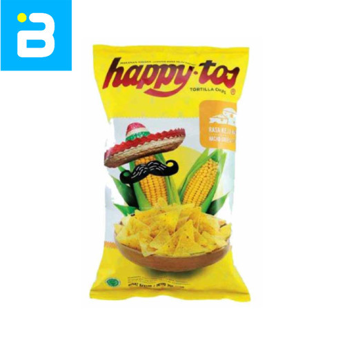 

Happytos Tortilla Chips Nacho Cheese 140G