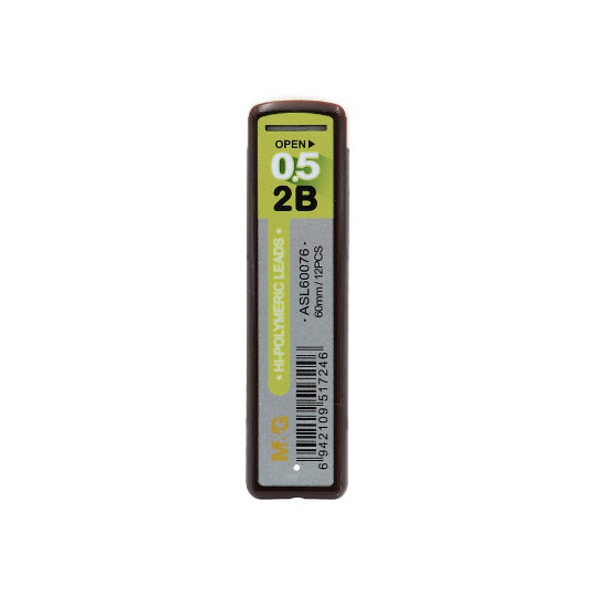 

Refill Pensil Mekanik M&G TERRA ASL60076 0.5mm/2B/Isi Pensil Mekanik