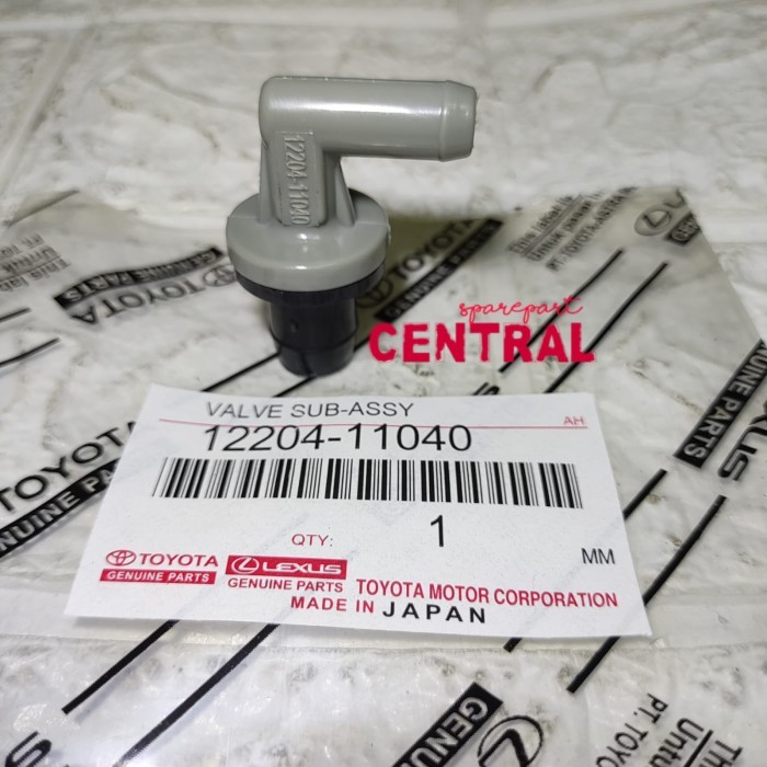 PCV VALVE SENSOR VALVE PVC TOYOTA STARLET EP70 EP71 EP80 ORIGINAL