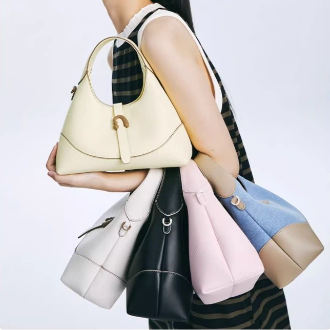 Amazing Song Triangle Bag Handheld Crossbody New niche OL Commuter Shoulder Bag for Women