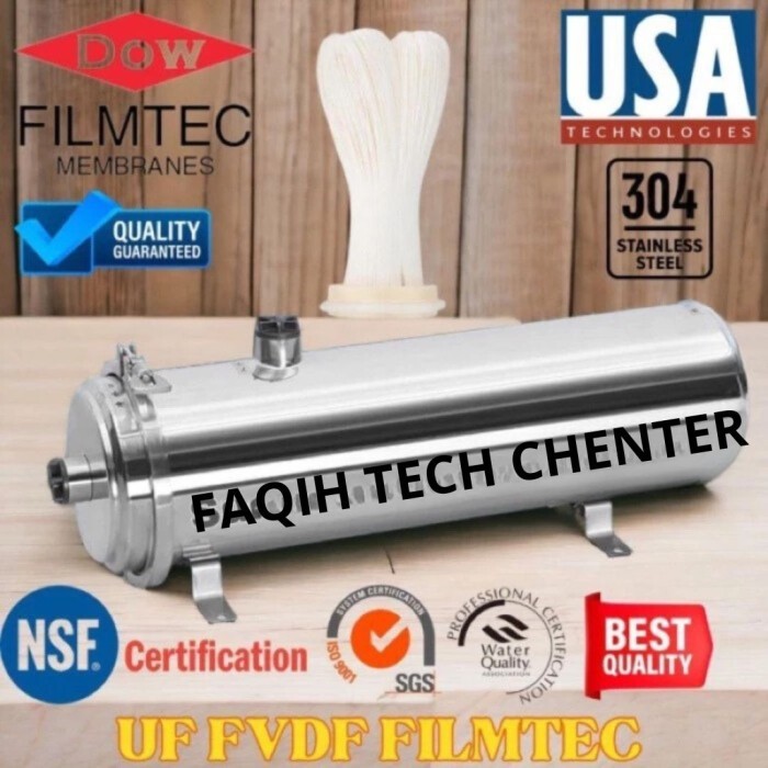 PVDF UF 10000 LPH ULTRAFILTRASI 10.000LPH ULTRAFILTRASI MEMBRANE PVDF - refill