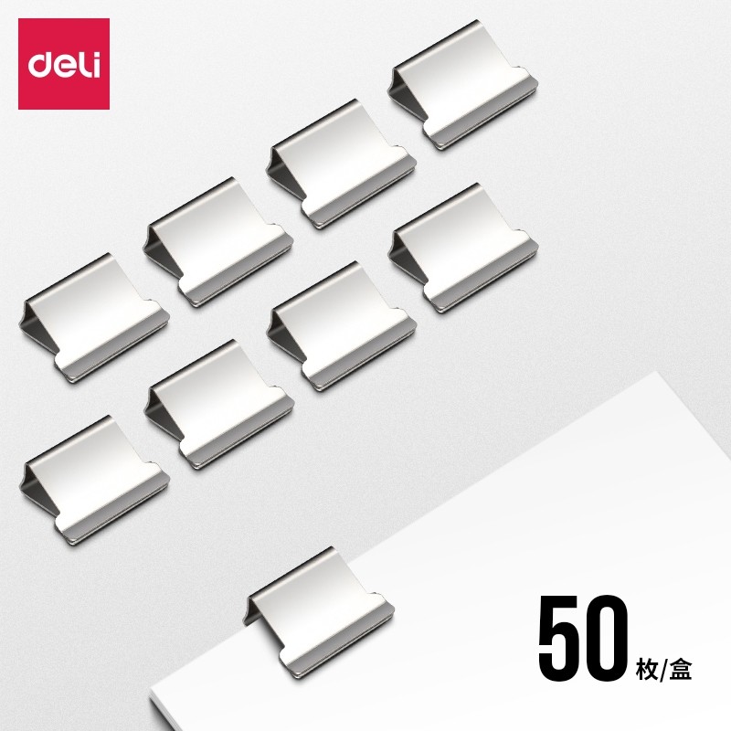 

Deli Fastener Clip Refill Binder Clip / Isi Penjepit Kertas 8592