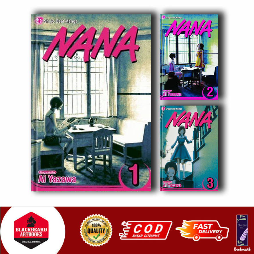 Manga Nana, by Ai Yazawa (21 book series)