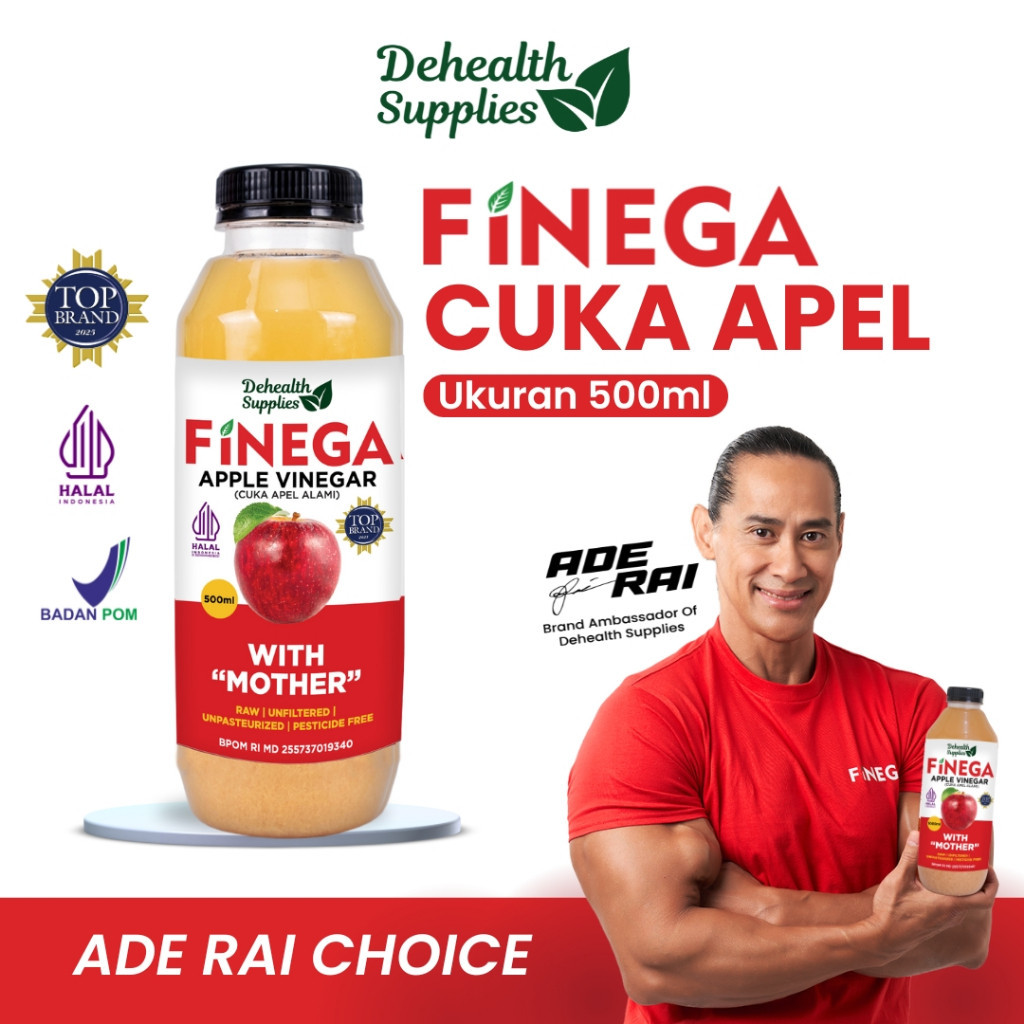 

Dehealth Supplies FINEGA CUKA APEL 500ml plastik