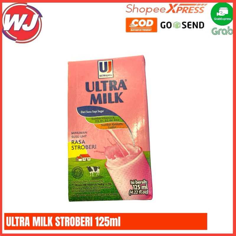 

New ULTRA MILK STROBERI 125mlPremium