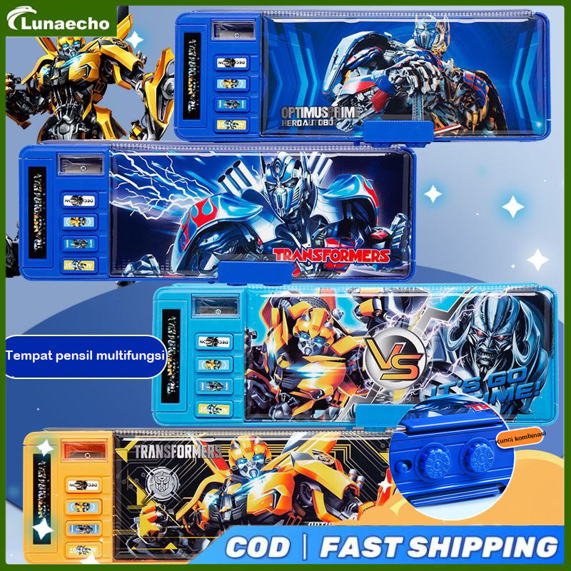 

Kotak Pensil Magnetik Sandi Anak - Tempat Pensil 2 Sisi Anti Air, Kunci Kombinasi, Rautan Built-in & Kapasitas Besar