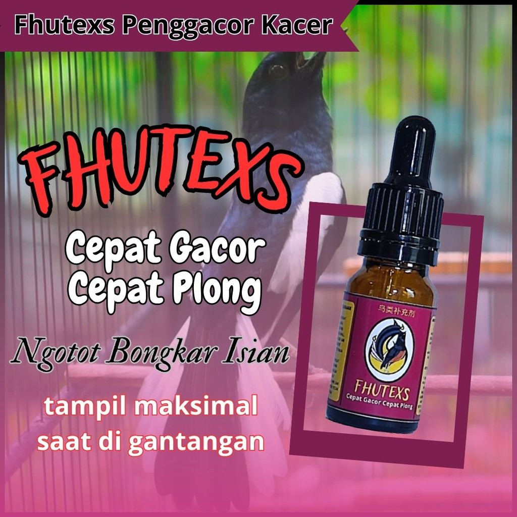 Penggacor Seketika Burung Kacer | Doping Burung Kacer | Suplemen Burung Kacer | Cepat Gacor Plong