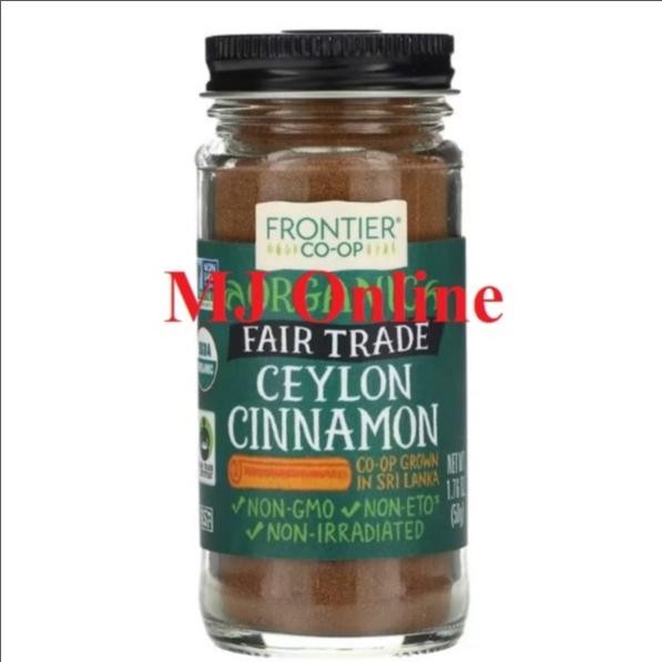 

Frontier Natural Products Organic Ceylon Cinnamon 50gr - kayu manis - 50gram