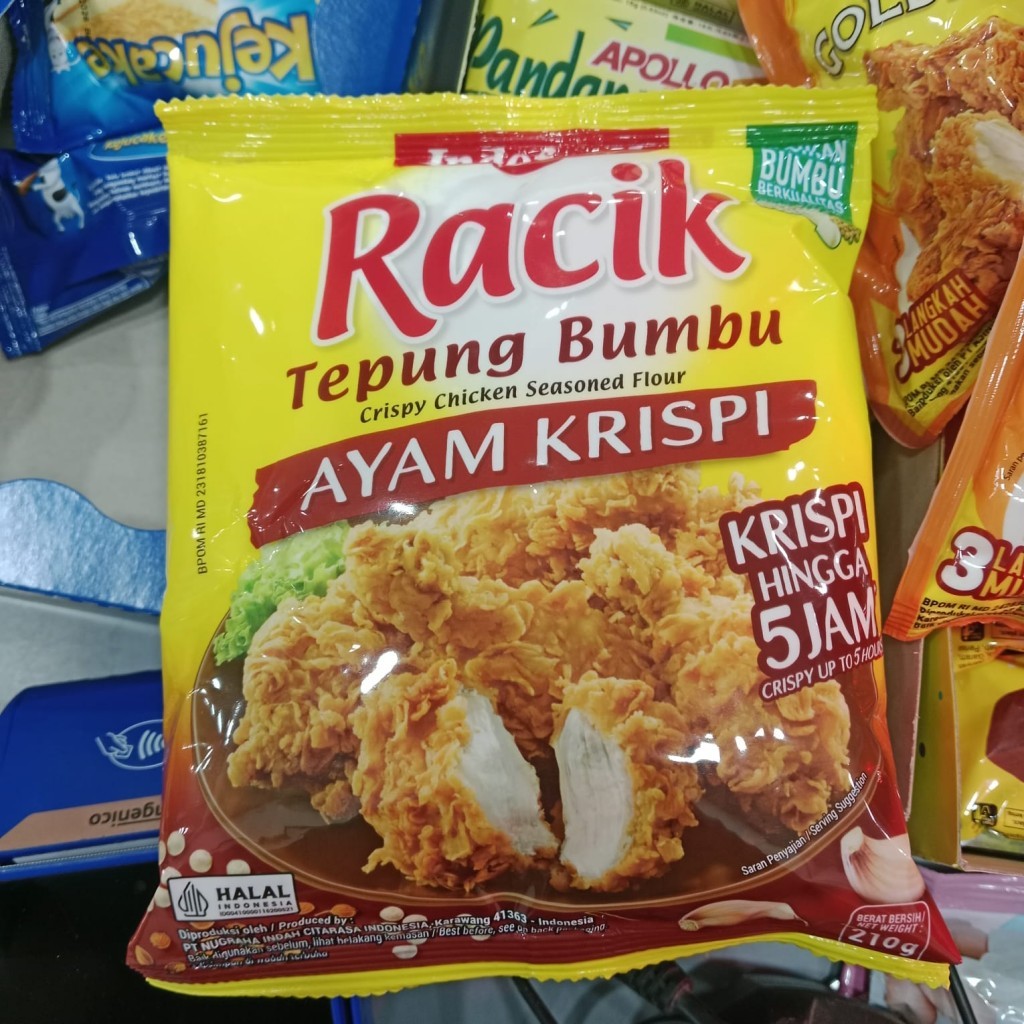 

Racik Tepung Bumbu Ayam Krispi 210g