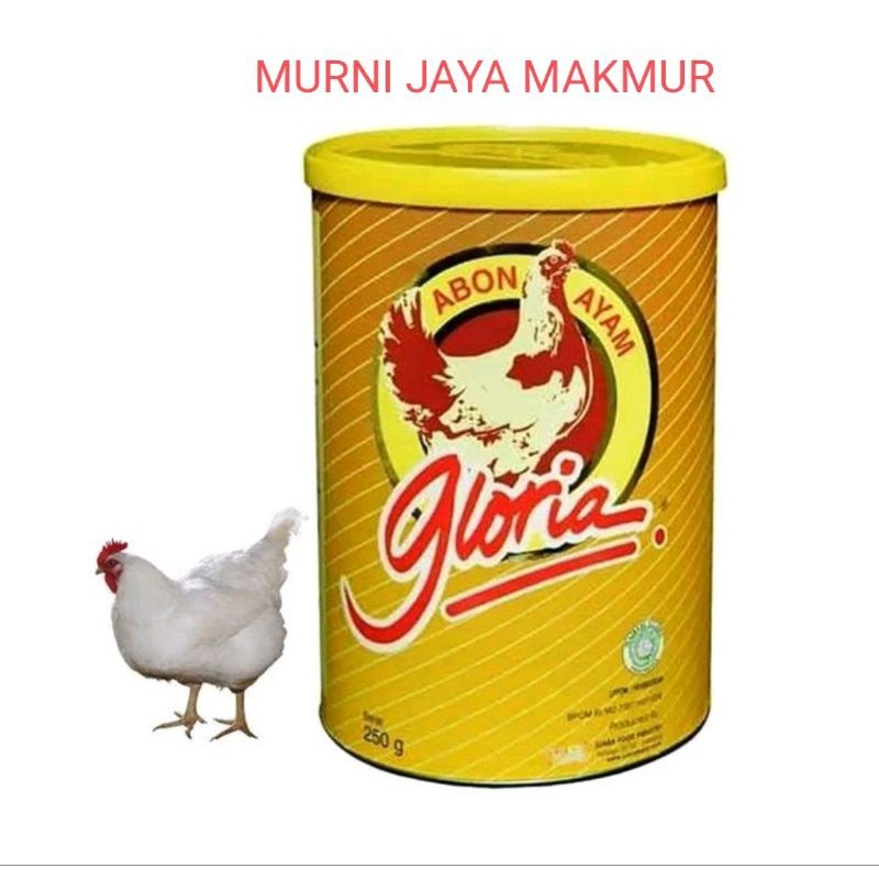 

ABON AYAM GLORIA 250 GR / GLORIA ABON AYAM 250 GRAM EXP 2026