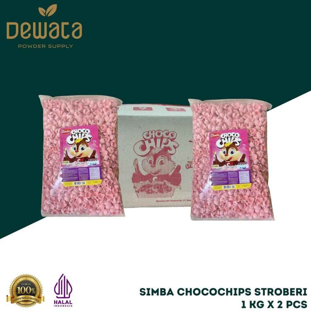 

Simba Sereal Choco Chips Stroberi 950 gr (1 Dus x 2 Pcs)