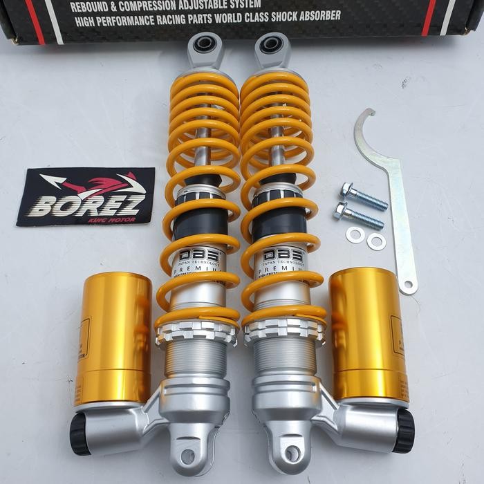 Shock DBS 611 premium PCX 150 PCX 160 Xmax Adv Nmax original - Kuning, 350mm