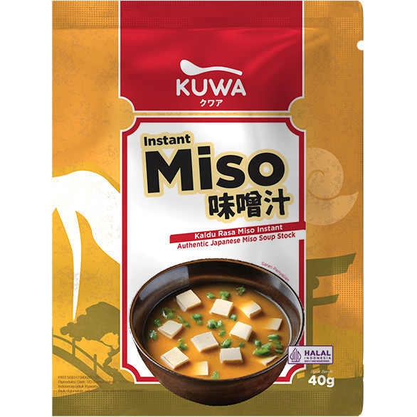 Kuwa Miso Soup - Instant Miso Original / Spicy Miso Soup