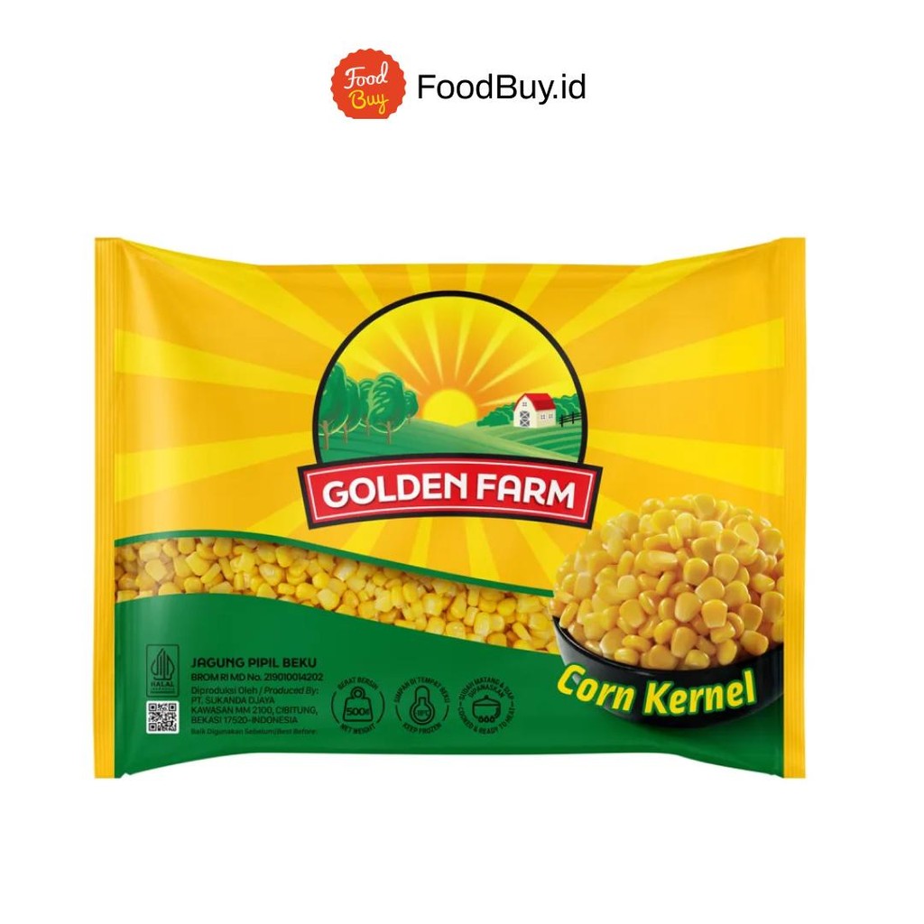 

Golden Farm Corn Kernel Jagung Frozen 500gr