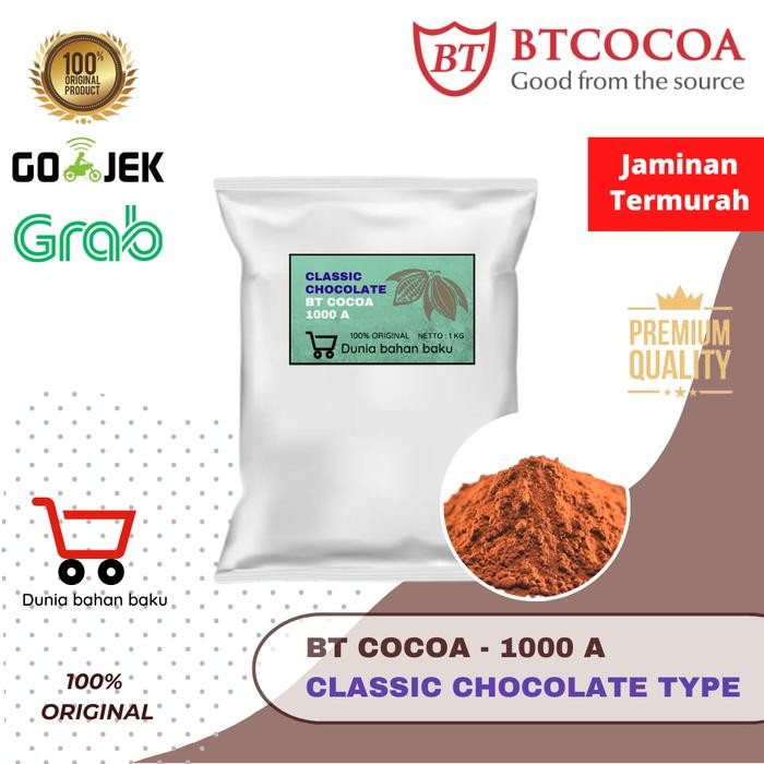 

BT COCOA JAVA CLASSIC POWDER BT 1000 A 1 kg coklat ASLI