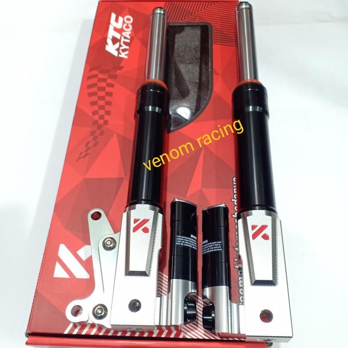 suspension shock depan ktc kytaco sff-20 new fazzio/ mio sporty smile - Hitam