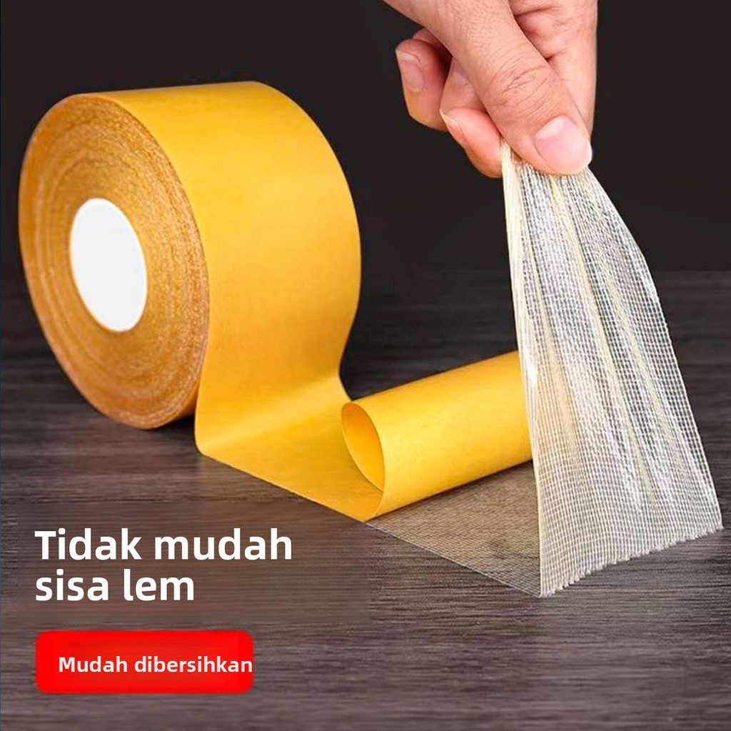 

(3PCS) Pita Kain Jala Dua Sisi untuk Pernikahan Pameran Perbaikan Karpet Rumah Pita Jala Transparan Dua Sisi dengan Daya Rekat Tinggi