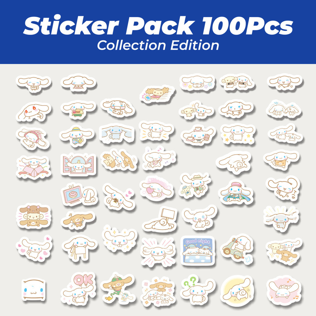 

Hot Stiker Kartun Cinamonroll Versi 3 Lucu Anti Air Stikers Berperekat Waterproof Sticker Decal Buat Motor Helm Buku Journal Koper Casing HP Laptop Botol Minum