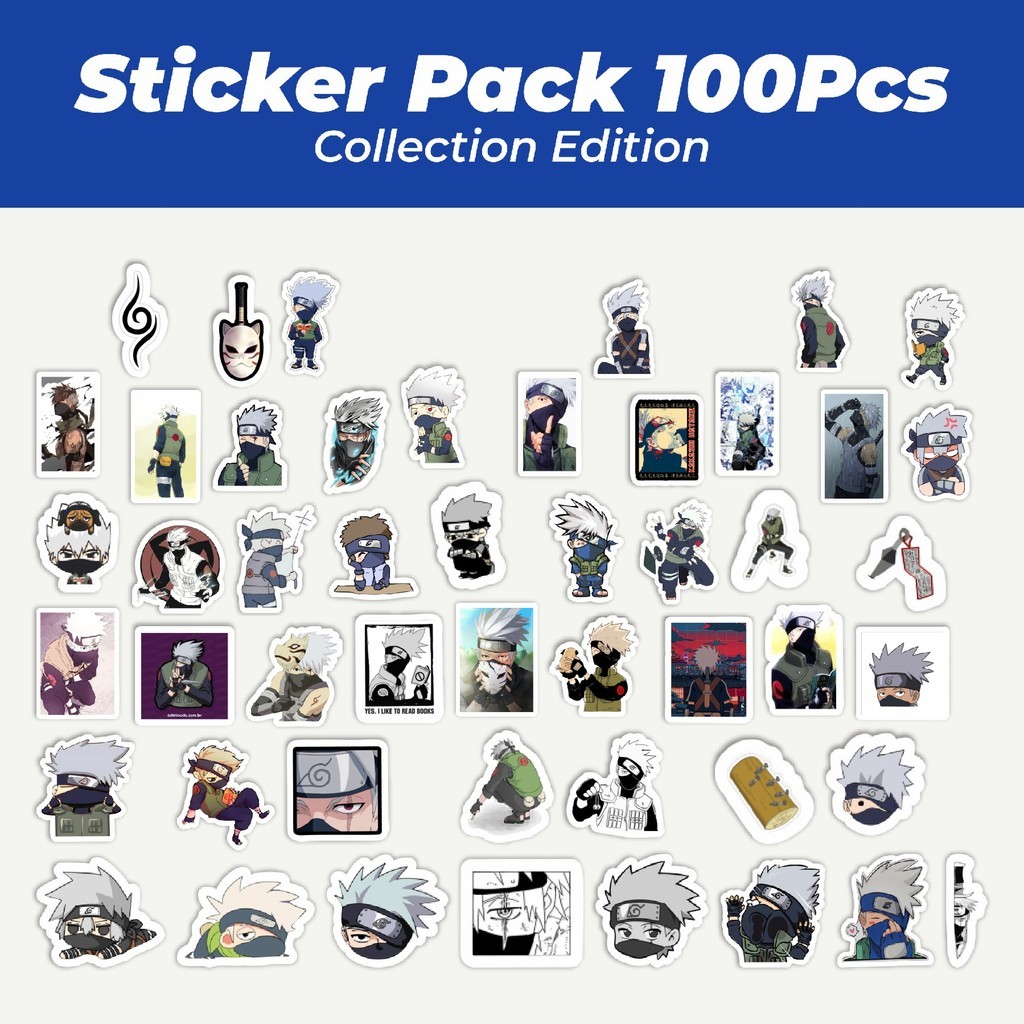 

Hot Stiker Anime Hatake Kakashi Lucu Anti Air Stikers Berperekat Waterproof Sticker Decal Buat Motor Helm Buku Journal Koper Casing HP Laptop Botol Minum
