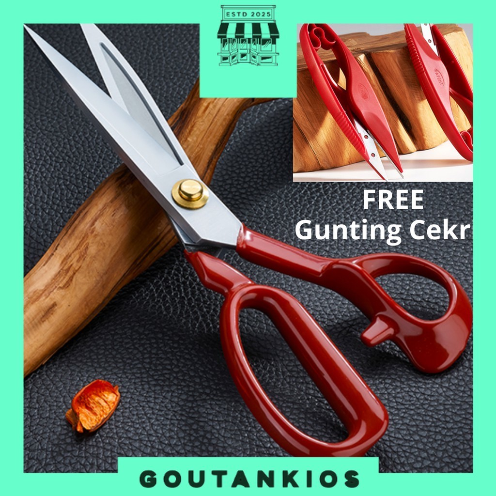 

Gunting Potong Bahan Kain High Quality PIN 8"/ 9"/ 10"/11"/12