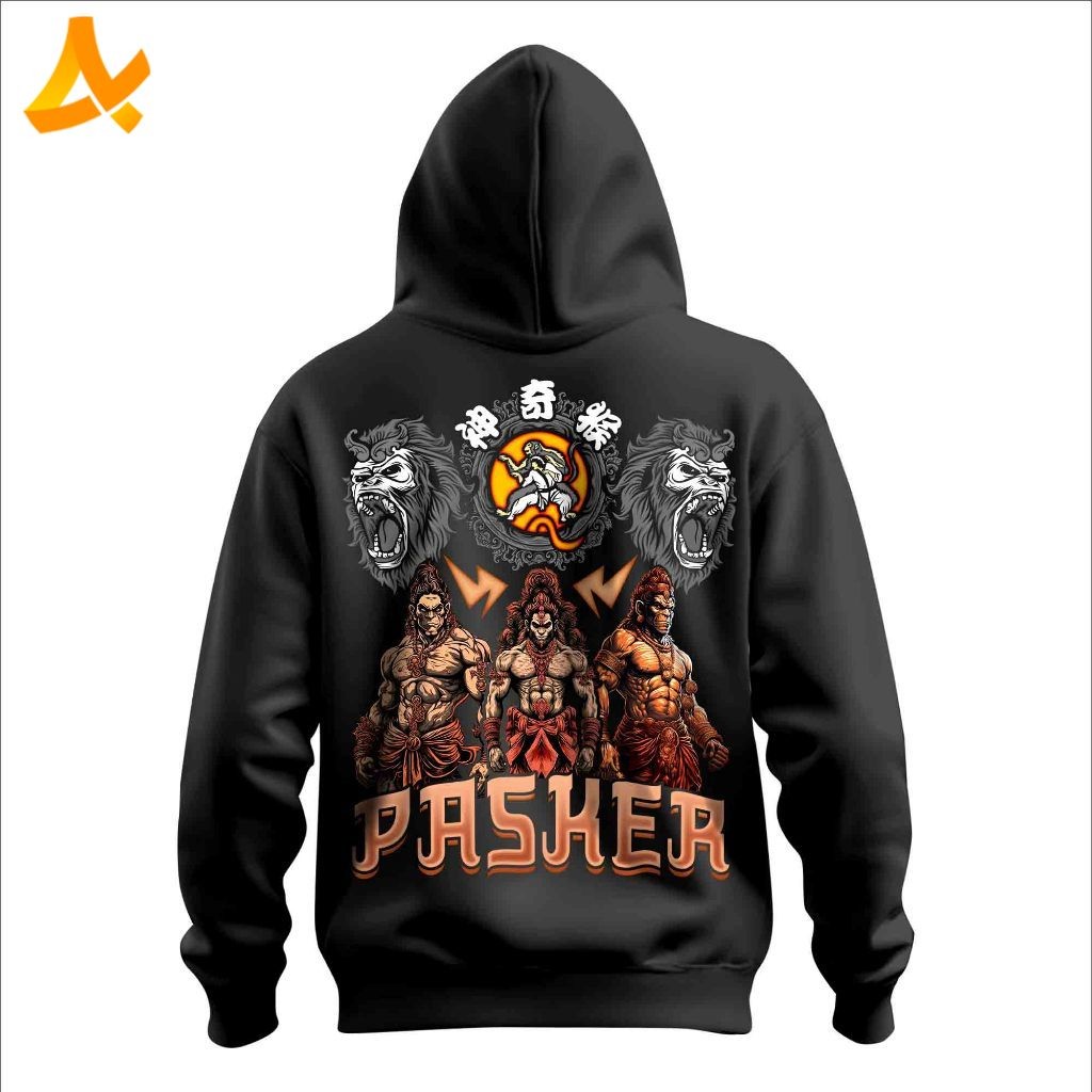 Jaket Hoodie IKSPI Kera Sakti PASKER LIAR Master of Kungfu Fighter - Kaos IKSPI Pasker Liar Nyell