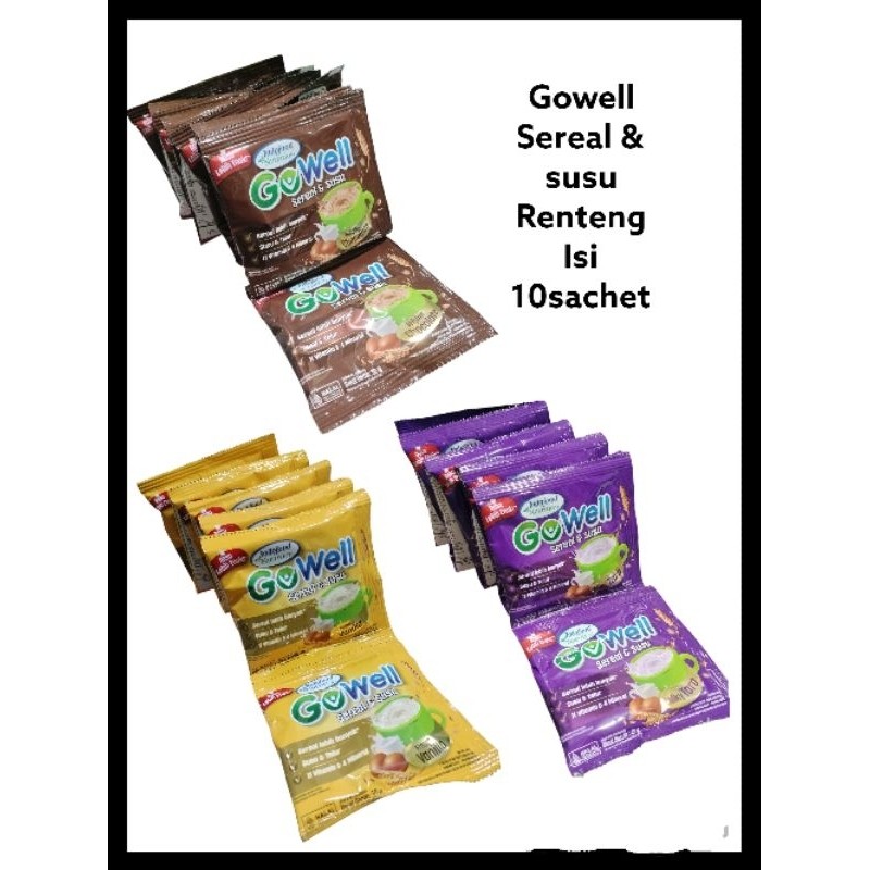

minuman sereal GOWELL isi 10 renteng - ARM