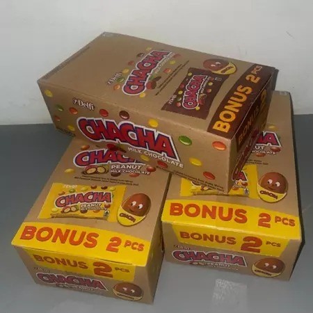 

UG CHACHA Milk Chocolate Peanut Chocolate 20x7gr Cha Cha CHOCOLATE SG