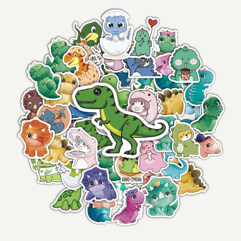

Sticker Pack Stiker Baby Dinosaur 2 [Bayi Dinosurus] | Sticker TUMBLR | Stiker LAPTOP KOPER HELM
