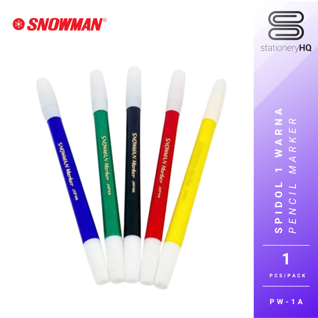 

KlikIniAja Spidol Coloring Pencil Marker Snowman Kecil PW-1A