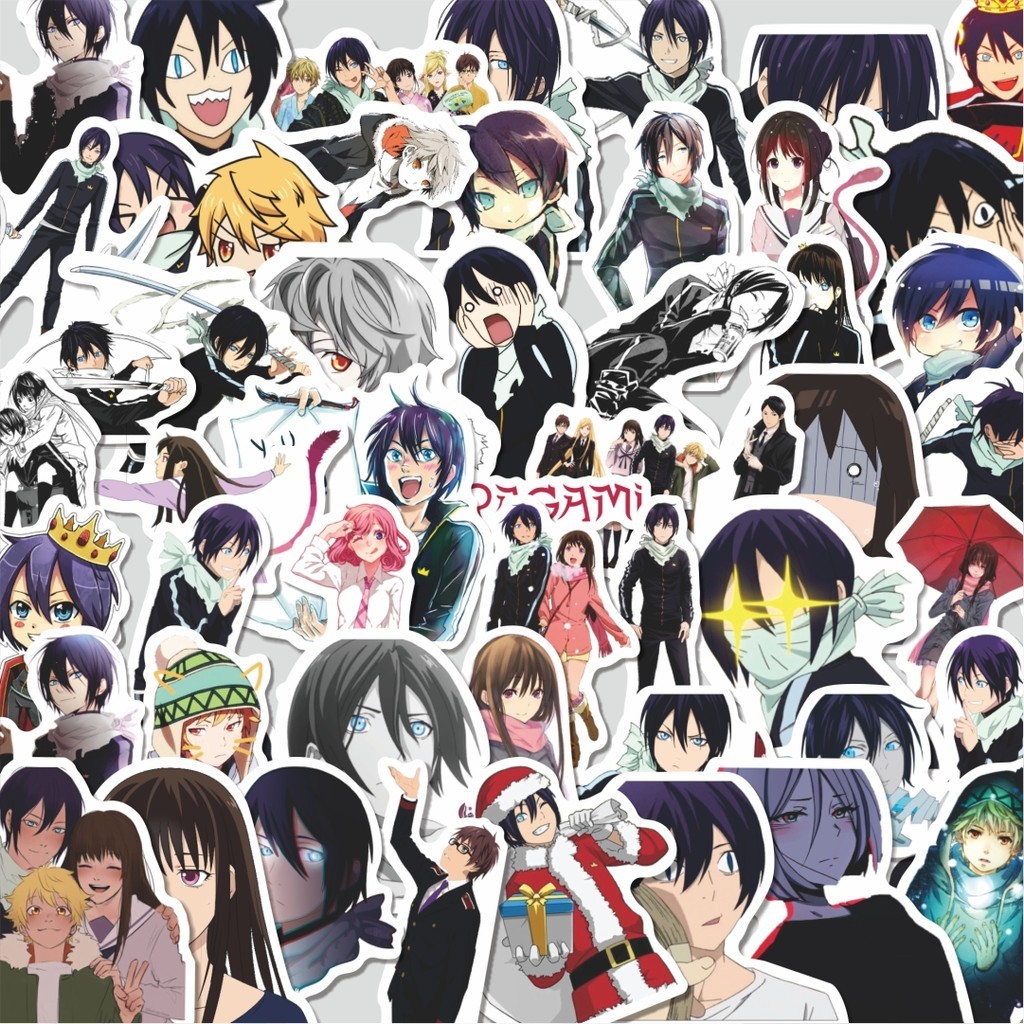 

Stiker Cutting Pack Stiker Anime Noragami StickerIsi 100Pcs Series Aesthetic Lucu Keren Untuk Koper Bahan Vynil