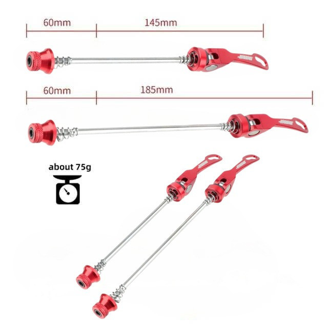Hassns As QR Quick Release Skewer Hub Freehub Satuan Sepeda MTB Seli Lipat Roadbike Fixie Universal 