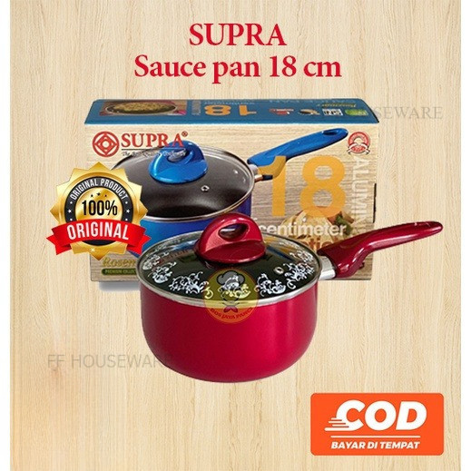 SUPRA SAUCEPAN 18CM + TTP/ S01RM1SP18/12