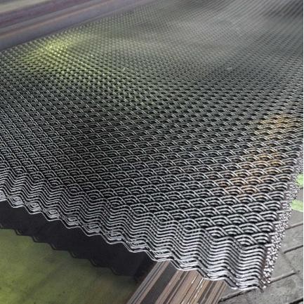 Expanded Metal Mesh Besi D 1620 - ukuran 1.20 x 2.40m - Kawat Wiremesh