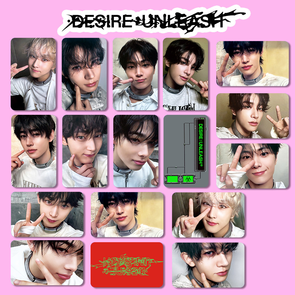 

Kpop Boys Idol New Album Lomo Card Photocards Desire Unleash LOOSE Postcards Fans Collection Souvenir Merch